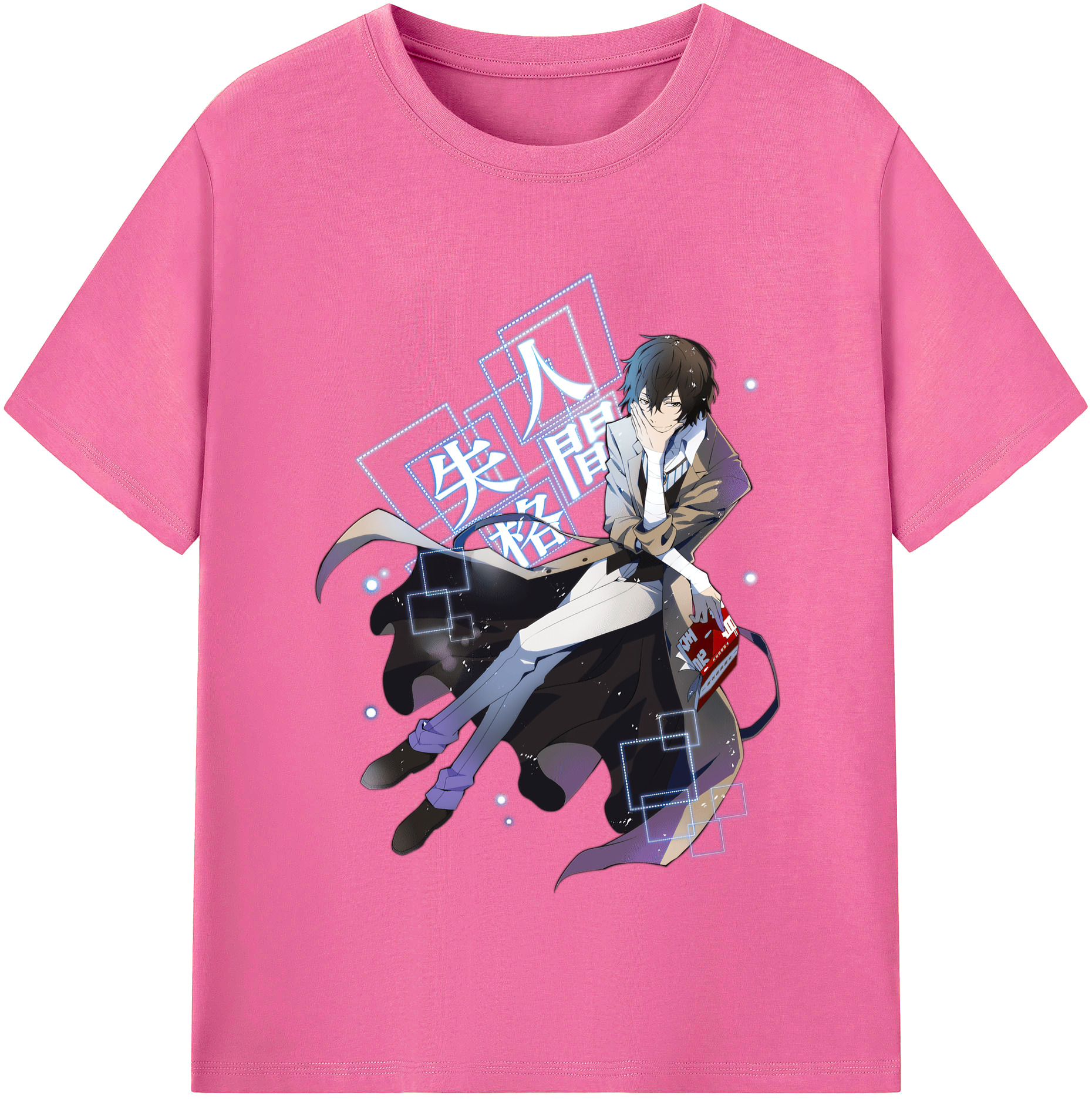 （画像用） 文豪ストレイドッグス Bungo Stray Dogs レディースカジュアルプリントTシャツ（綿100％）